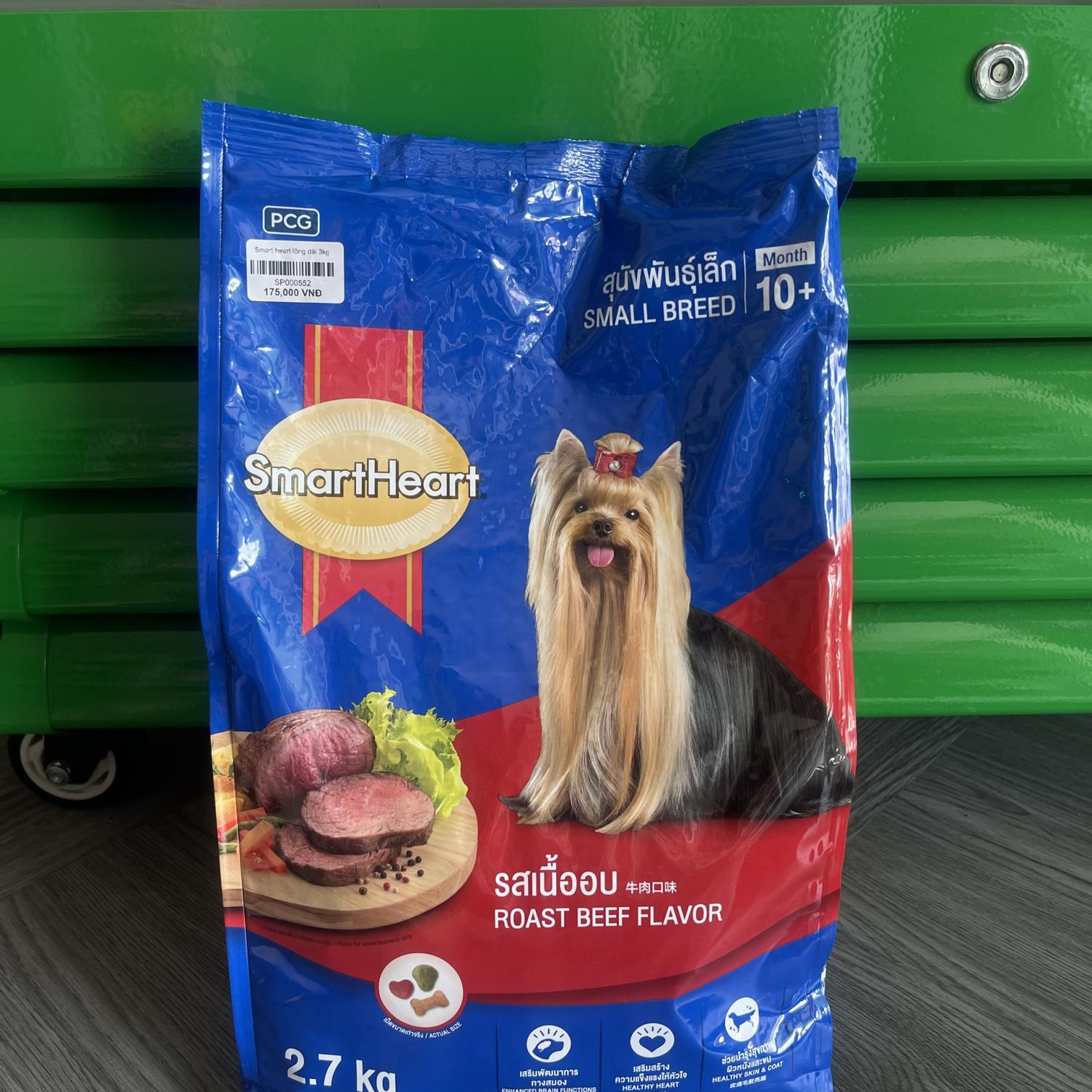 Hạt Smartheart Small Breeds dành cho các giống chó nhỏ 2,7kg