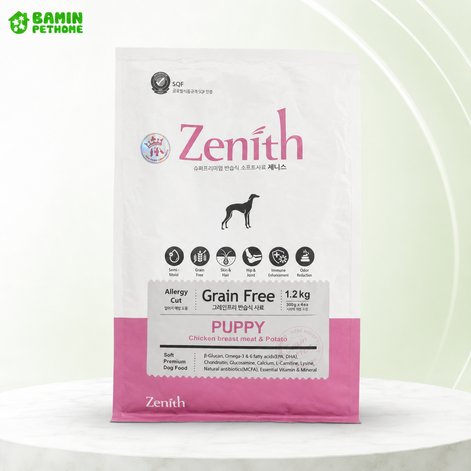 Hạt mềm Zenith cho chó con 1,2kg