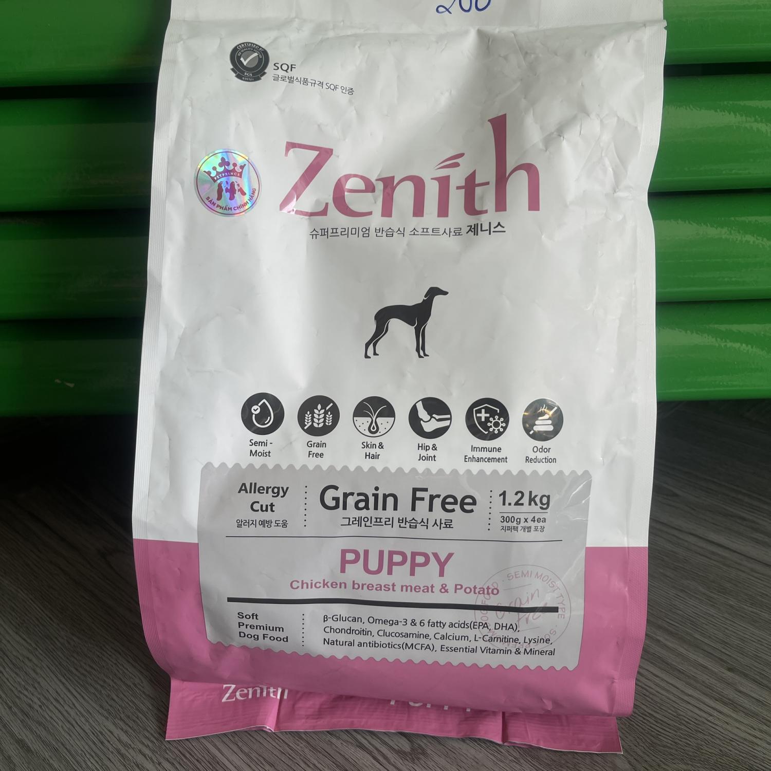 Hạt mềm Zenith cho chó con 1,2kg