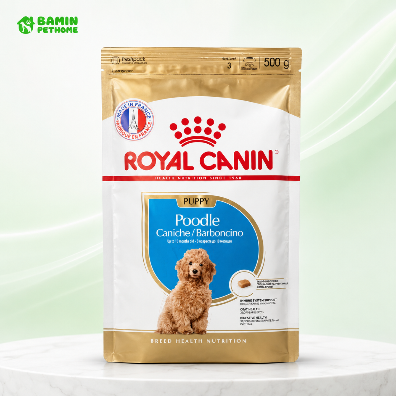 Thức ăn cho chó con Royal Canin Poodle Puppy từ 2-10 tháng tuổi